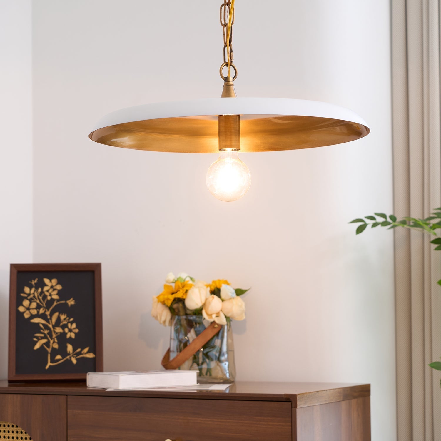 Vianel Vintage Metal Pendant Light - Lamp Copper