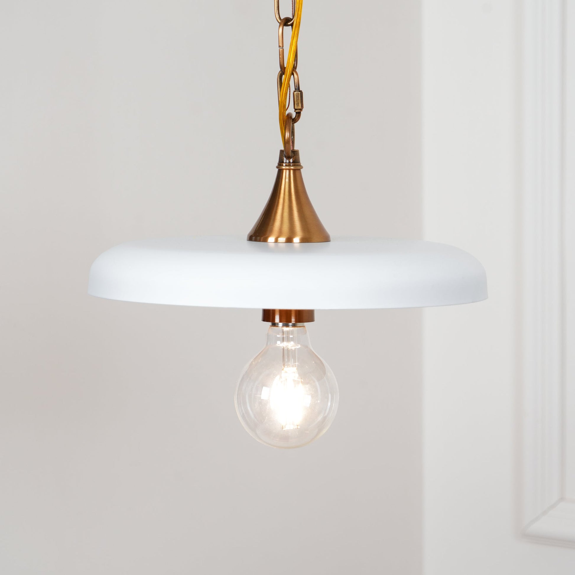 Vianel Vintage Metal Pendant Light - Lamp Copper