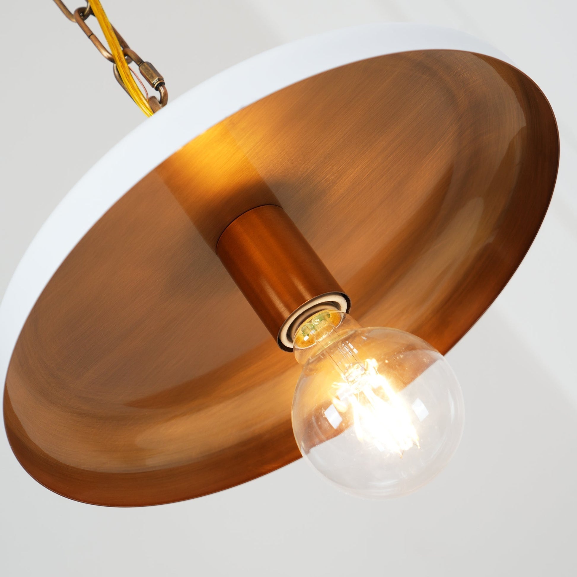 Vianel Vintage Metal Pendant Light - Lamp Copper