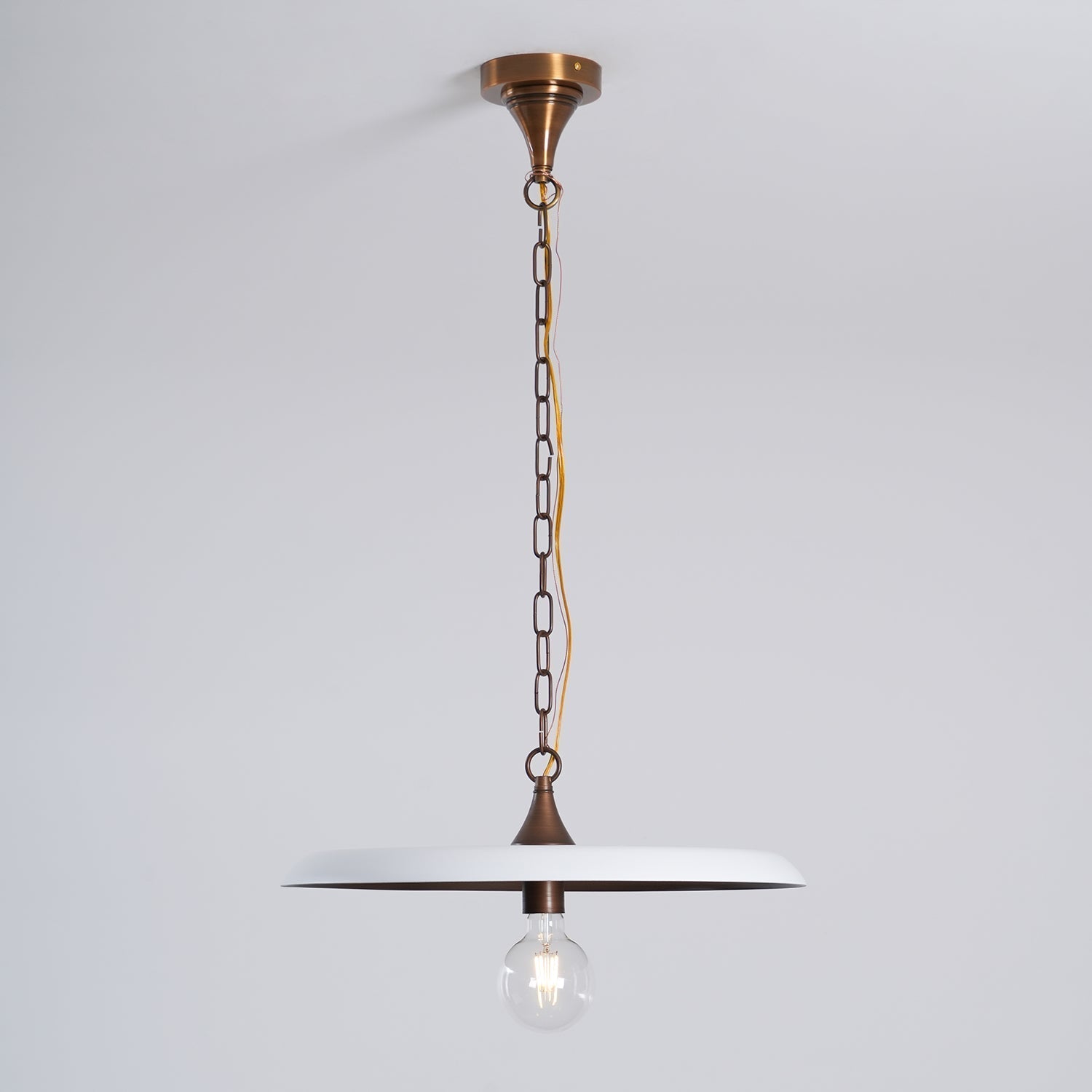 Vianel Vintage Metal Pendant Light - Lamp Copper