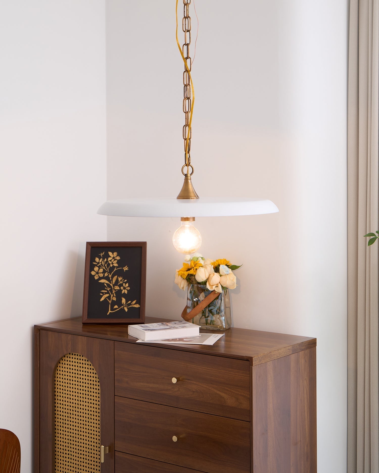 Vianel Vintage Metal Pendant Light - Lamp Copper