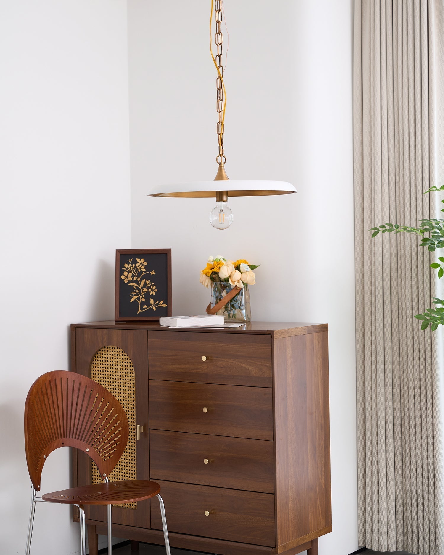 Vianel Vintage Metal Pendant Light - Lamp Copper