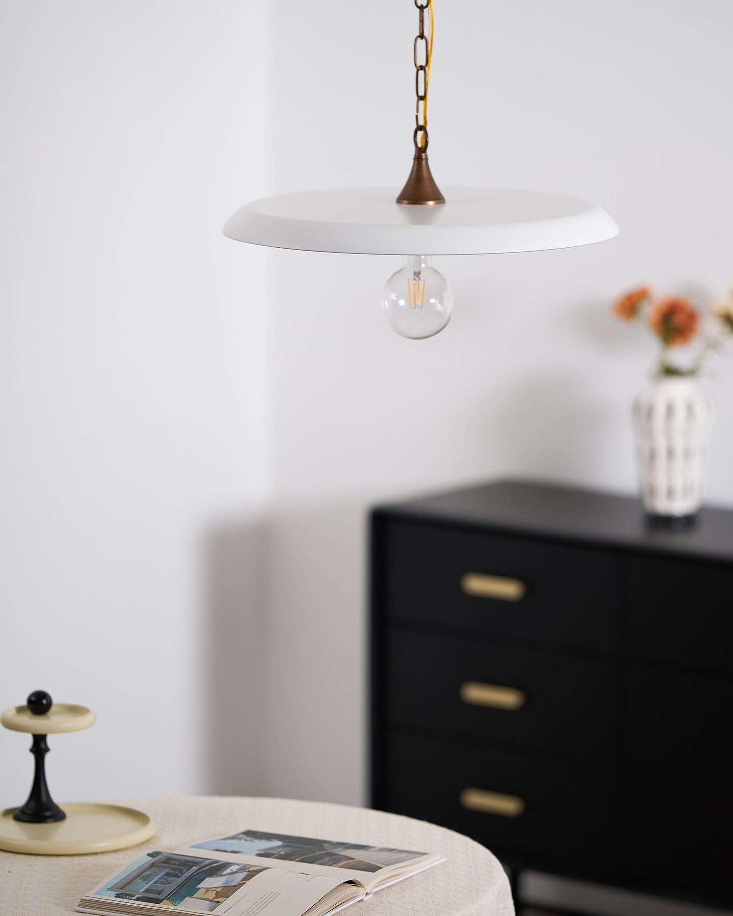 Vianel Vintage Metal Pendant Light - Lamp Copper