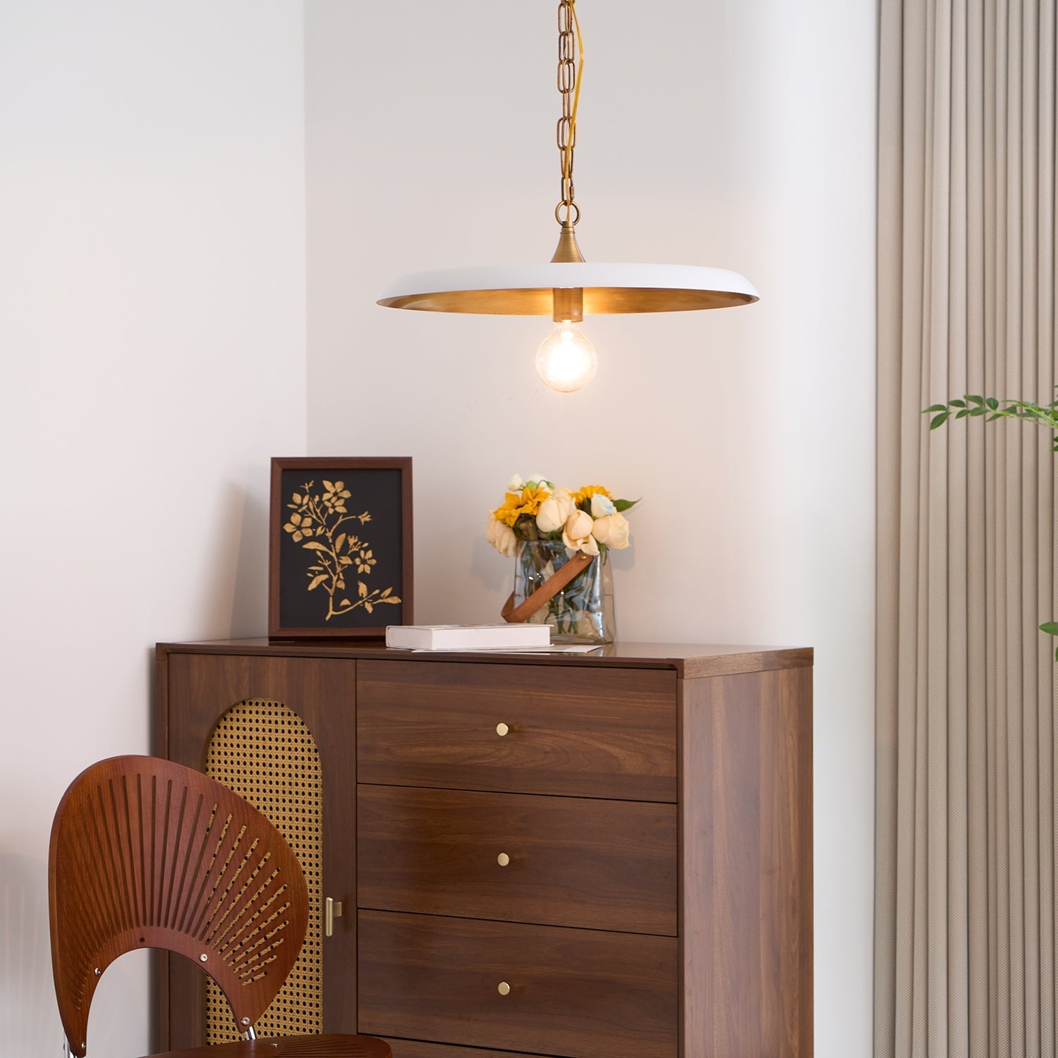 Vianel Vintage Metal Pendant Light - Lamp Copper