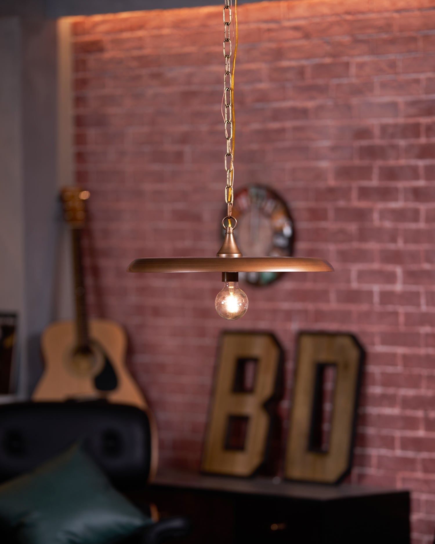 Vianel Vintage Metal Pendant Light - Lamp Copper