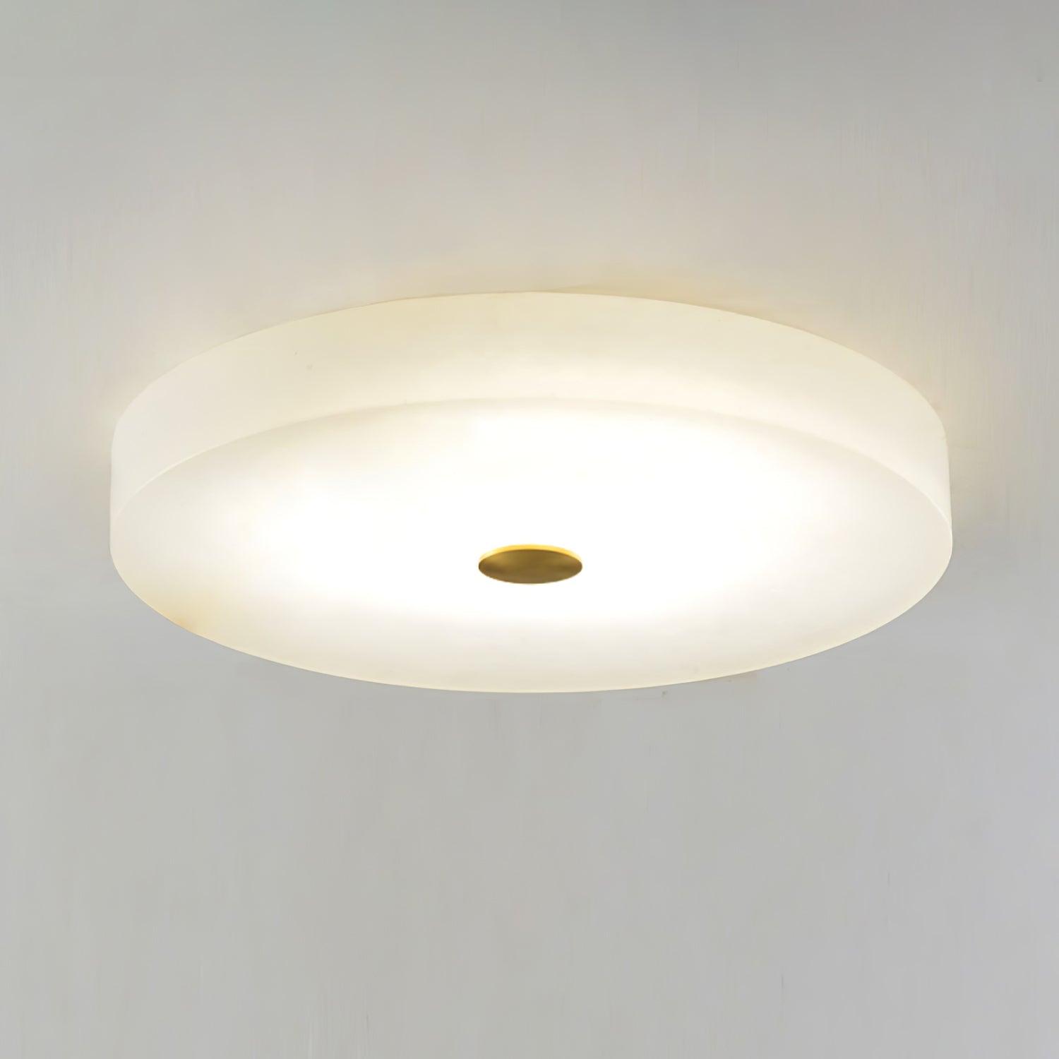 Olaean Alabaster Ceiling Light - Lamp Copper