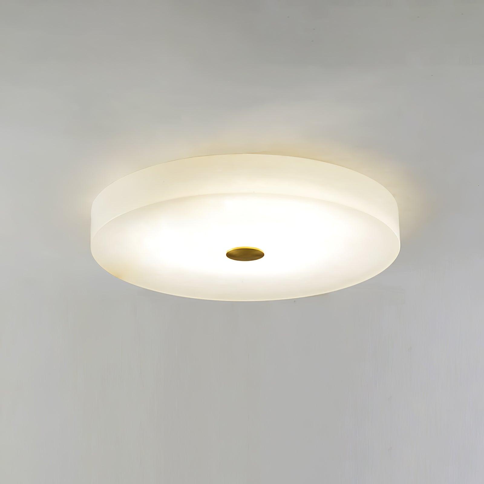 Olaean Alabaster Ceiling Light - Lamp Copper
