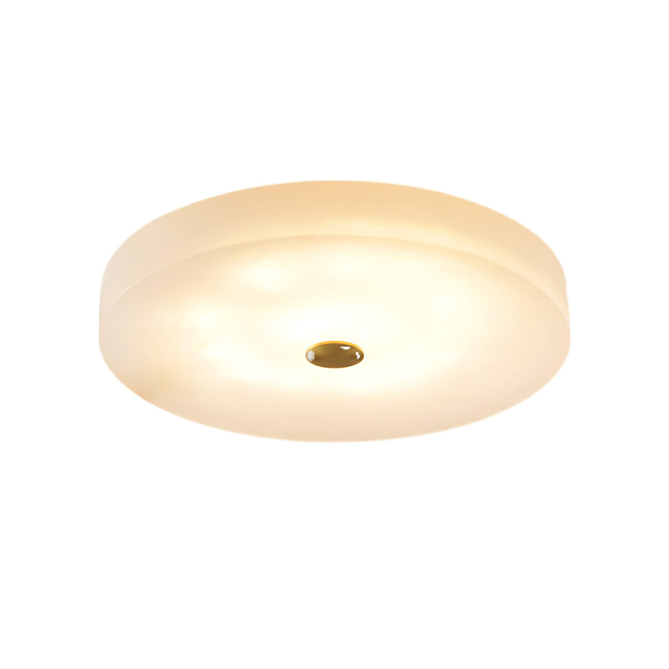 Olaean Alabaster Ceiling Light - Lamp Copper
