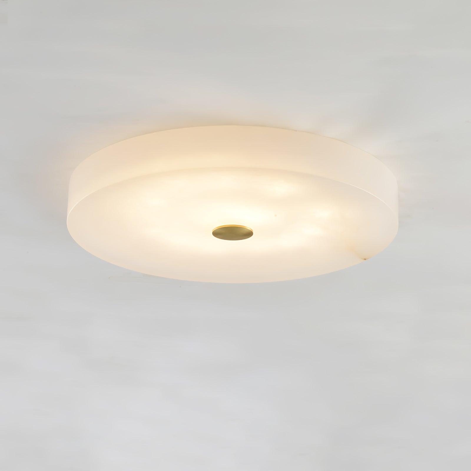 Olaean Alabaster Ceiling Light - Lamp Copper