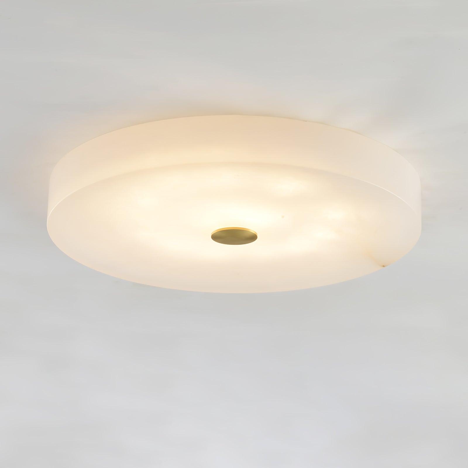 Olaean Alabaster Ceiling Light - Lamp Copper