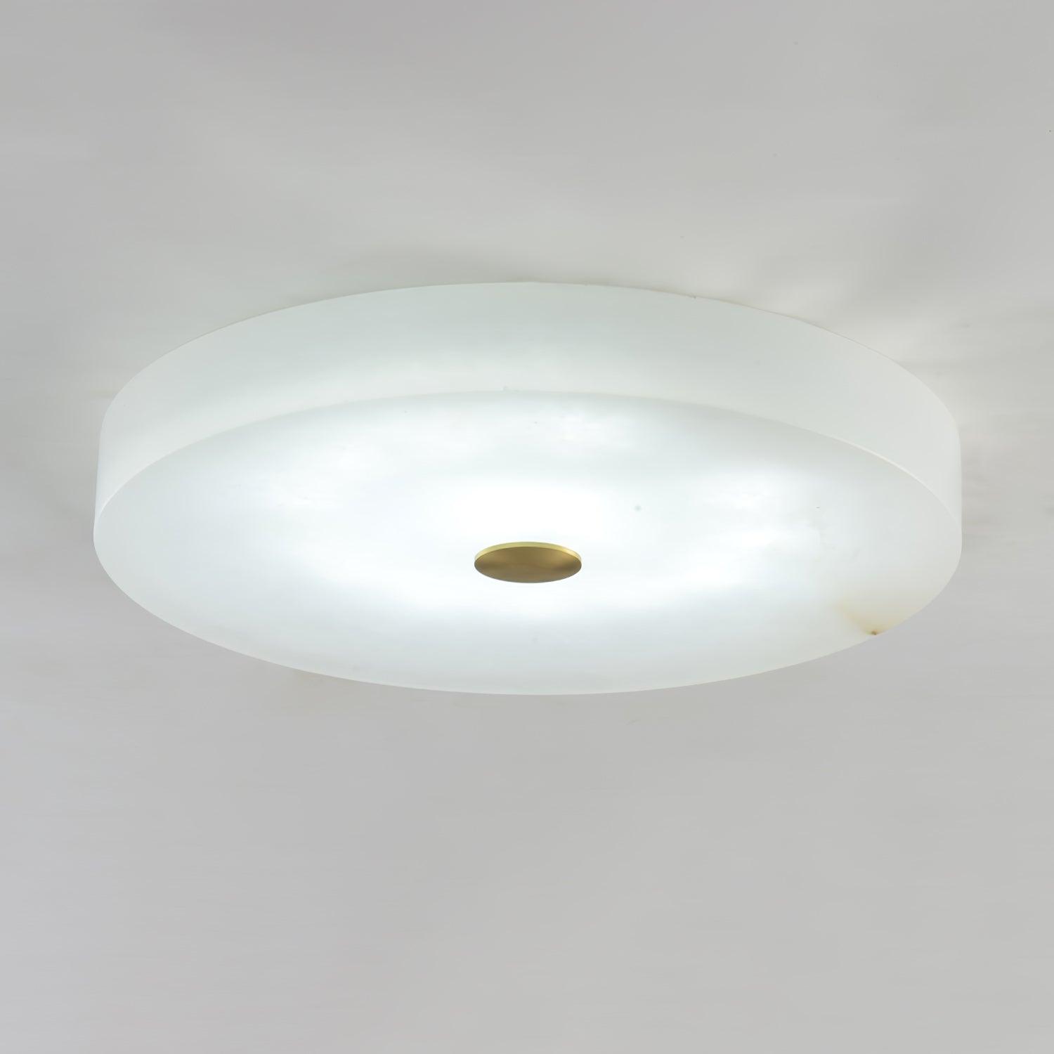 Olaean Alabaster Ceiling Light - Lamp Copper