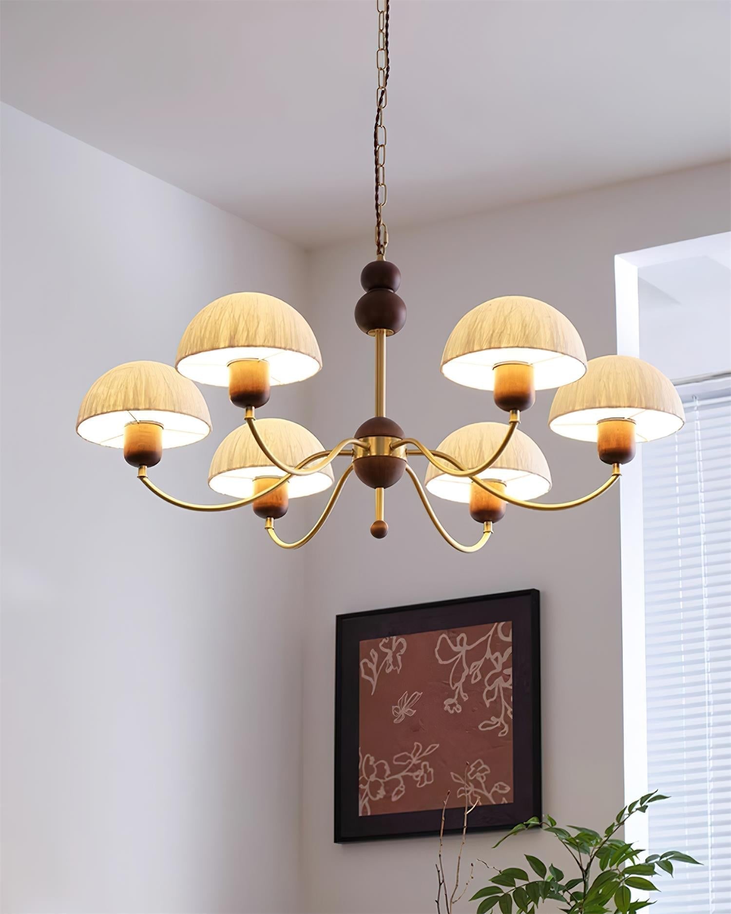 Elviana Chandelier - Lamp Copper
