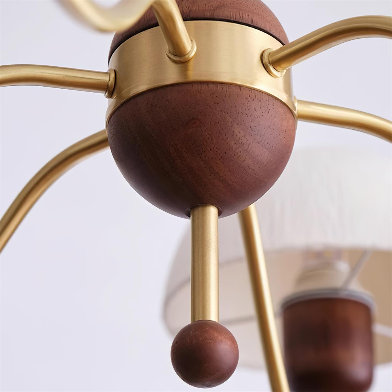 Elviana Chandelier - Lamp Copper