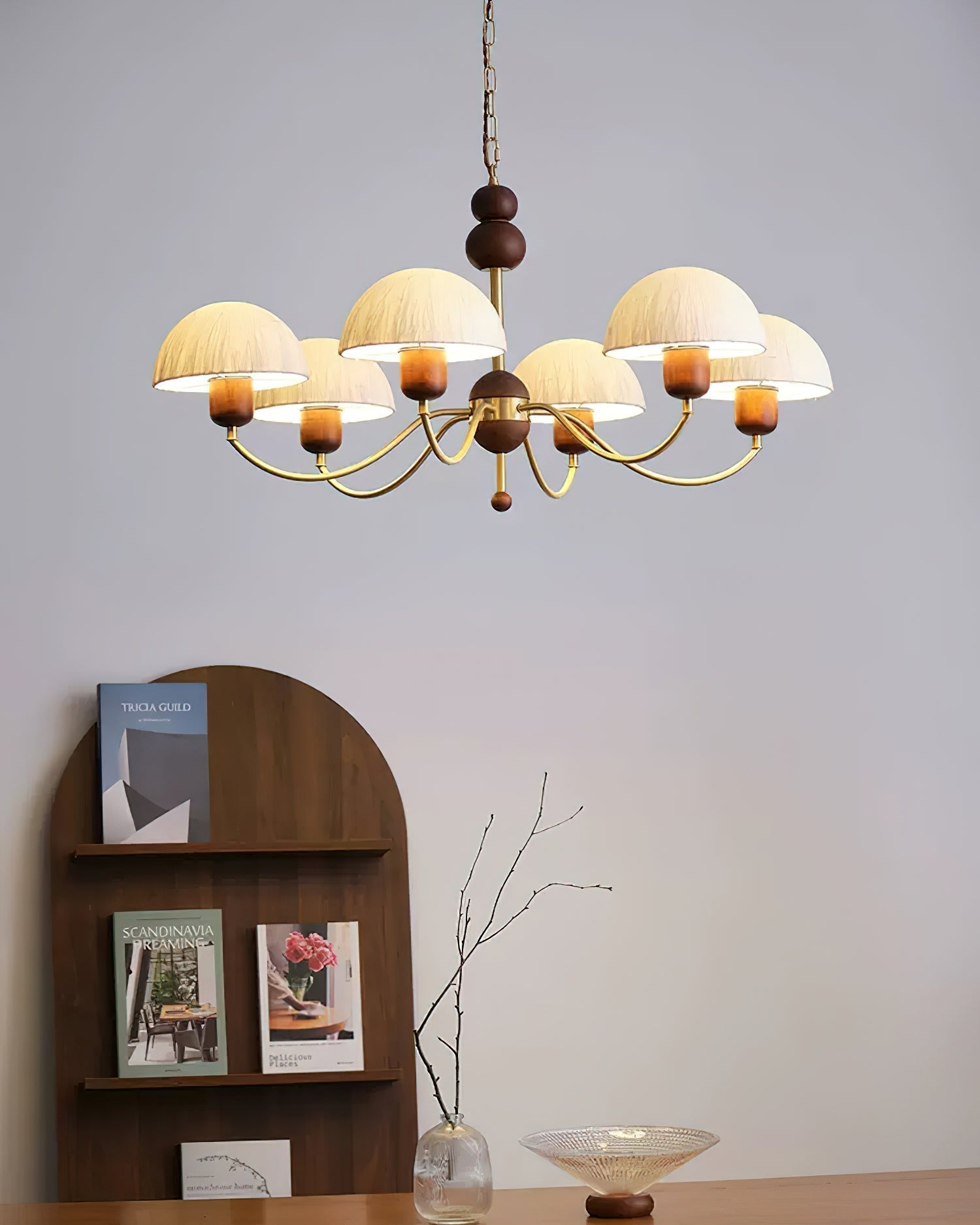 Elviana Chandelier - Lamp Copper