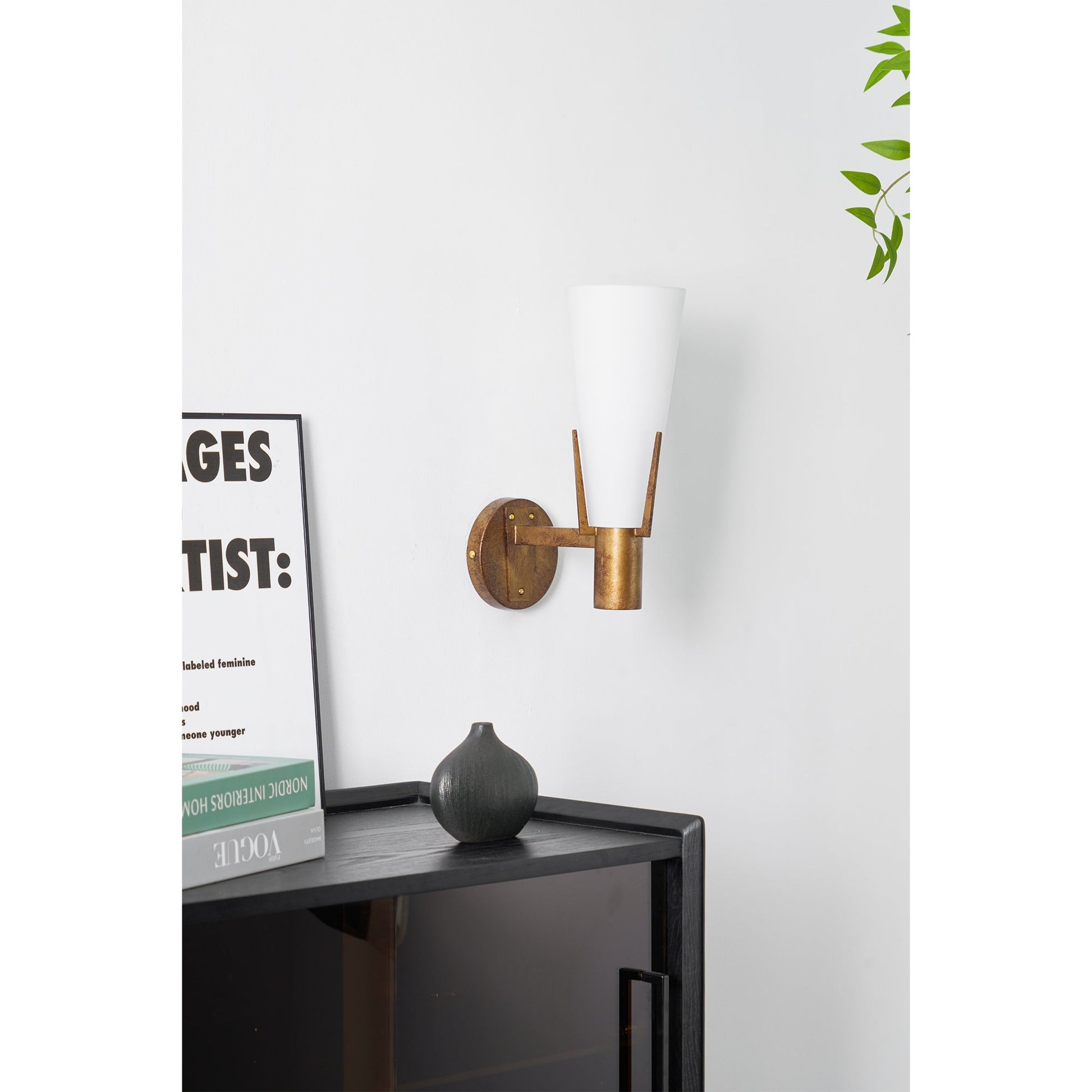 Vatalel Modern Nordic Minimalist Glass Wall Lamp - Lamp Copper