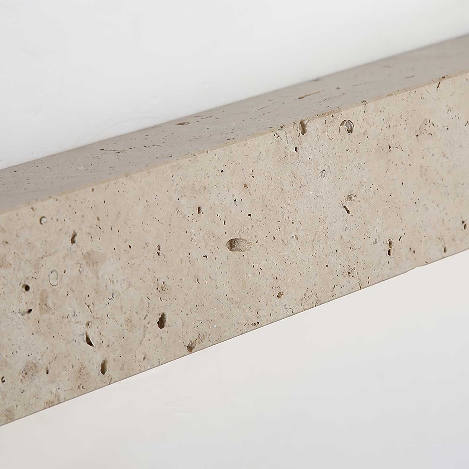 Ardora Travertine Pendant Light - Lamp Copper
