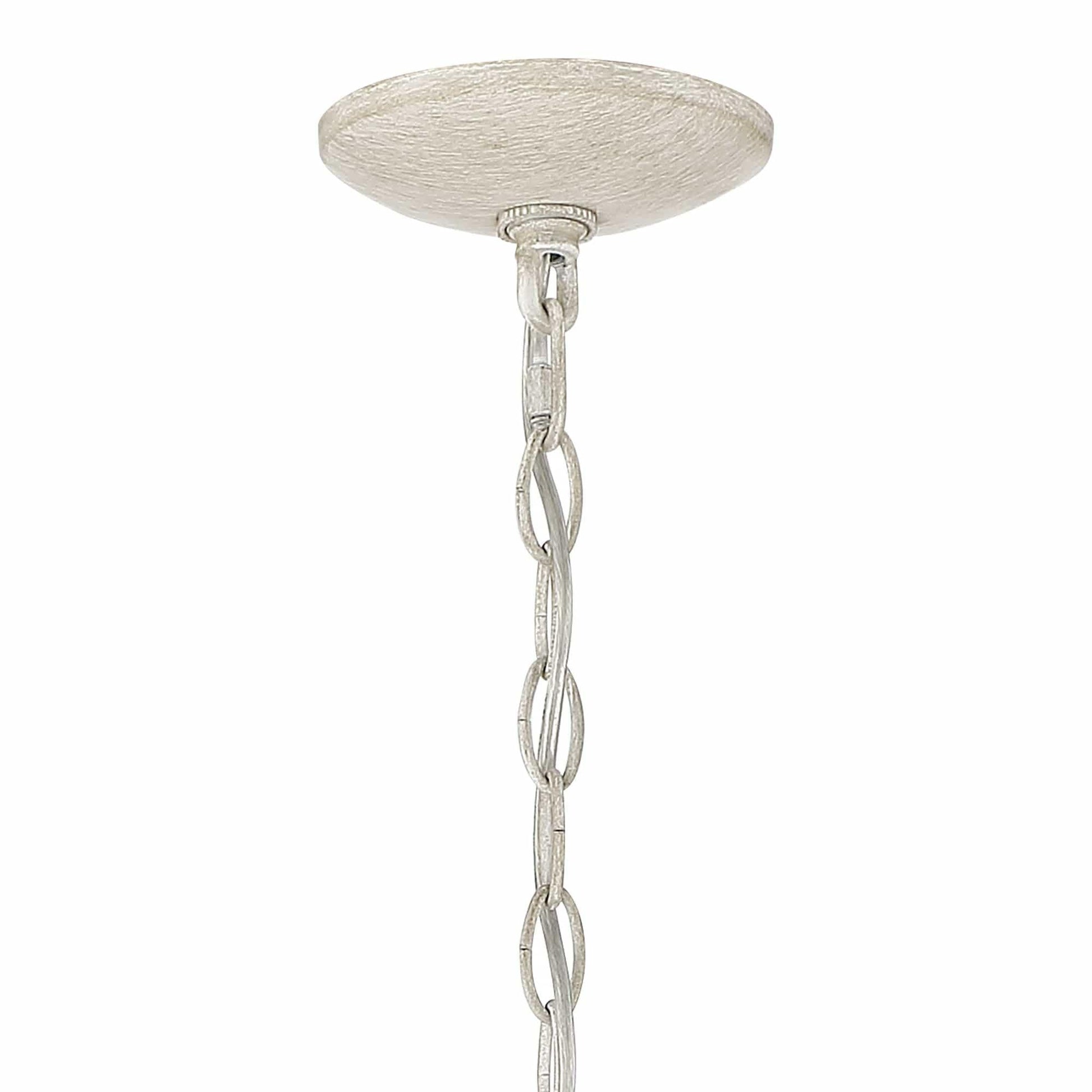 Isoren Vintage Industrial Wooden Metal Chandelier - Lamp Copper