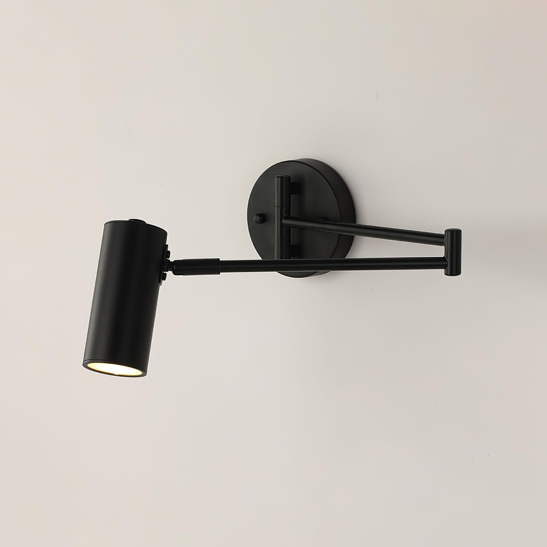 Axel Adjustable Swing Arm Wall Lamp - Lamp Copper