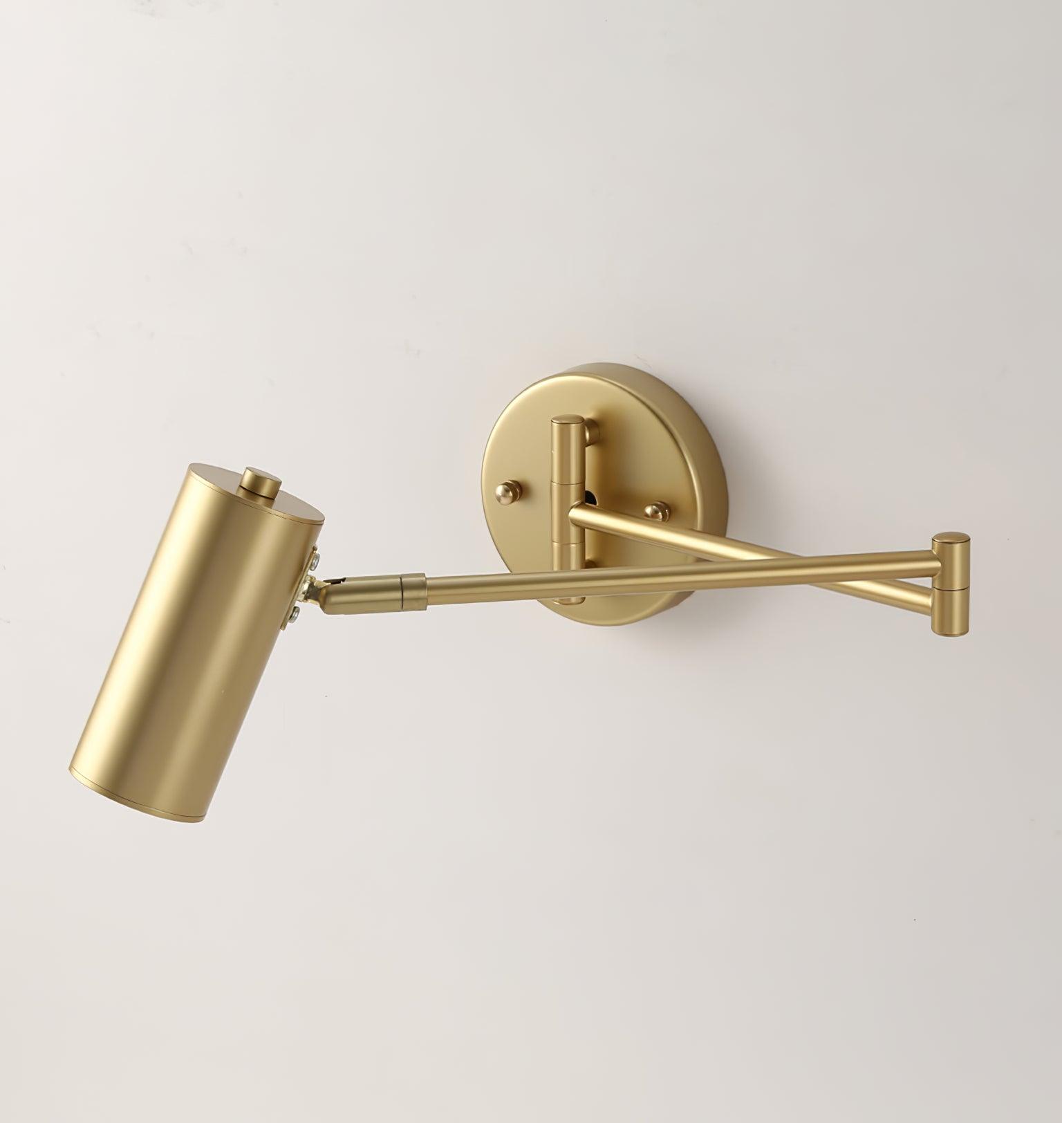 Axel Adjustable Swing Arm Wall Lamp - Lamp Copper
