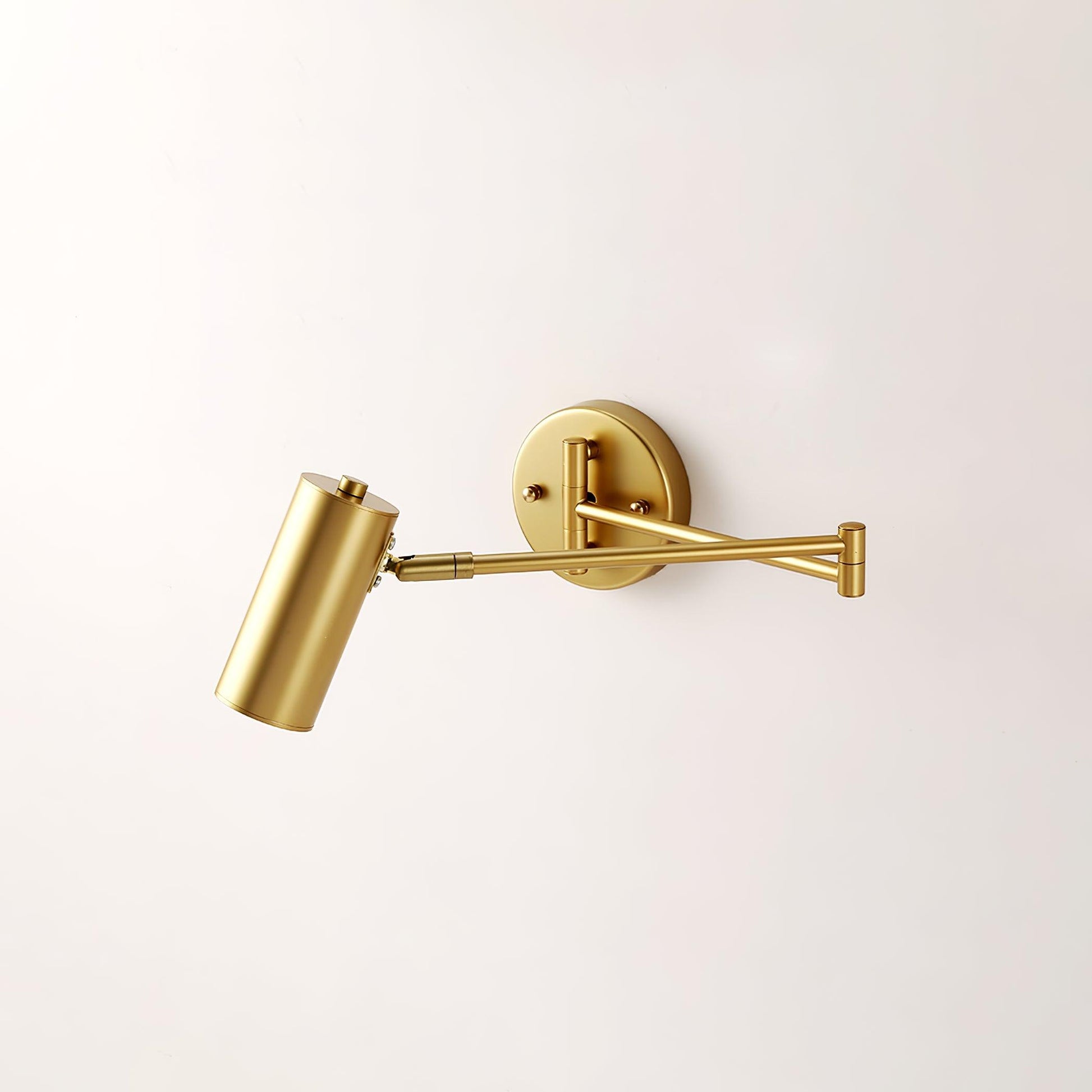 Axel Adjustable Swing Arm Wall Lamp - Lamp Copper