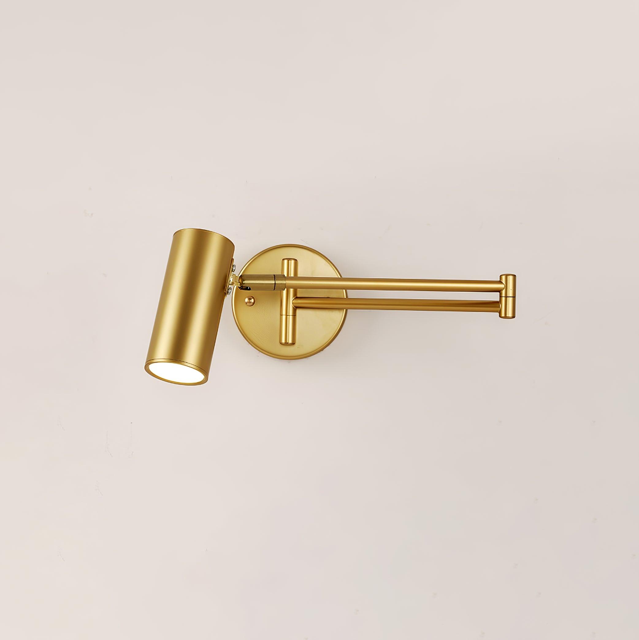 Axel Adjustable Swing Arm Wall Lamp - Lamp Copper