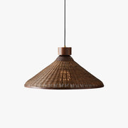 Silva Retro Design LED Pendant Light Rattan Living Room/Restaurant/Hotel - Lamp Copper
