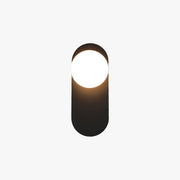 Valentina Modern LED Wall Lamp Black/Gold Glass Bedroom/Living Room - Lamp Copper