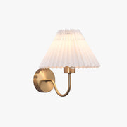 Tiffany Nordic Vintage Indoor Wall Lamp Brass/Black Metal Bedroom - Lamp Copper