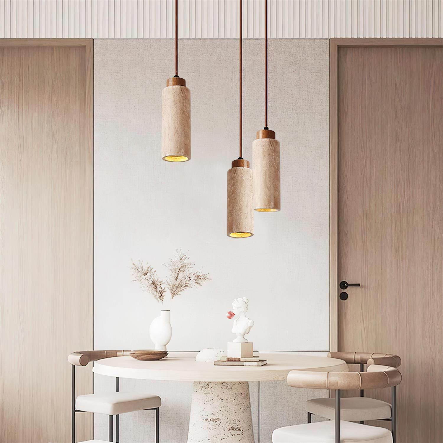 Fioden Minimalist Pendant Light - Lamp Copper