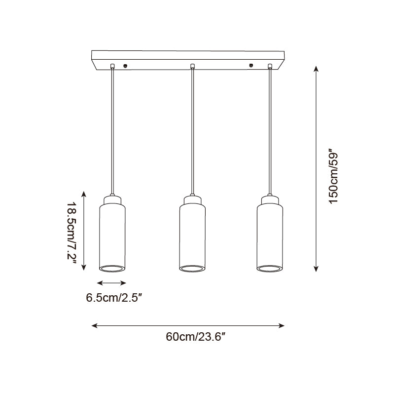 Fioden Minimalist Pendant Light - Lamp Copper