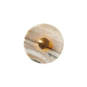 Olrine Modern Minimalist Marble Metal Wall Lamp - Lamp Copper
