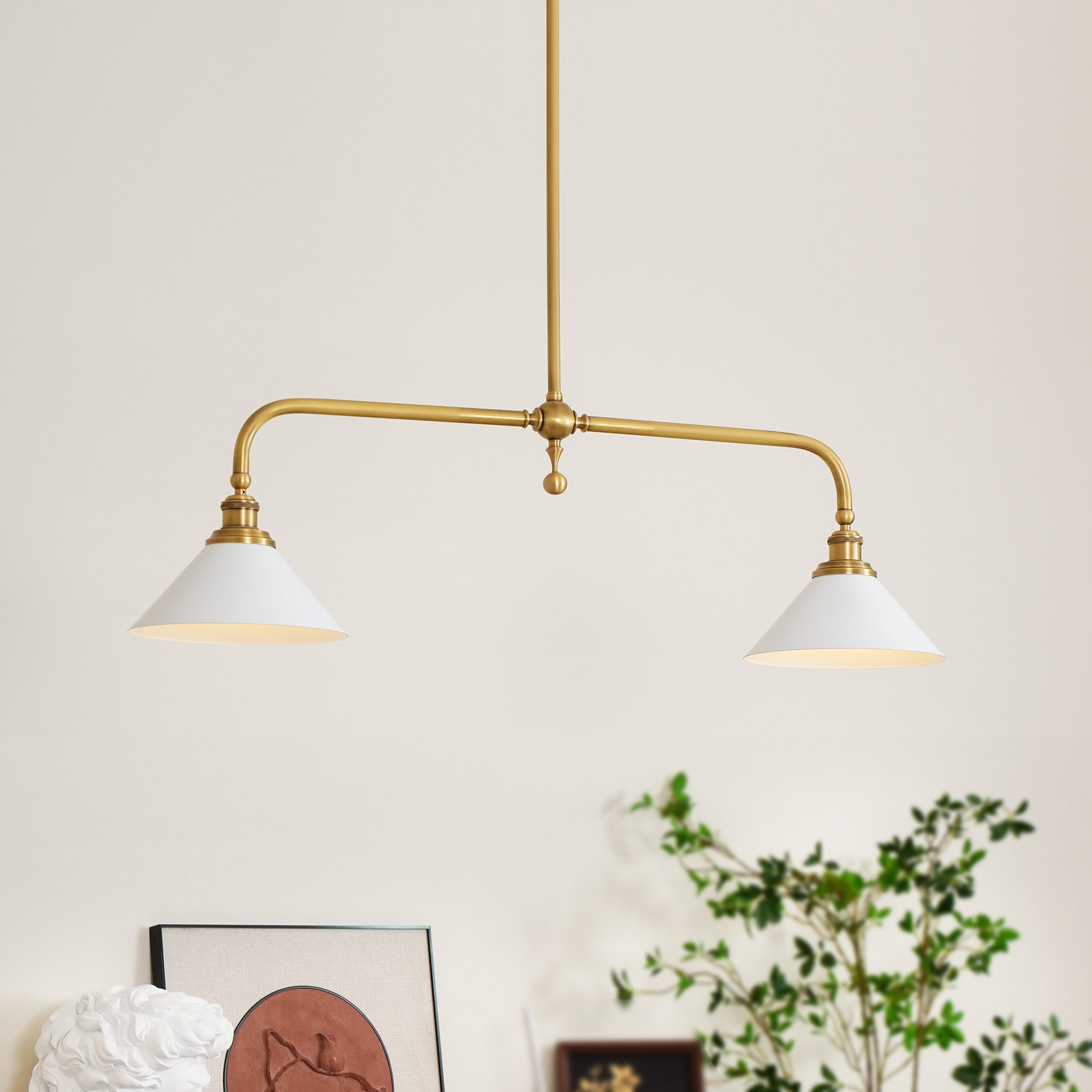 Zya Vintage Retro Pendant Light - Lamp Copper