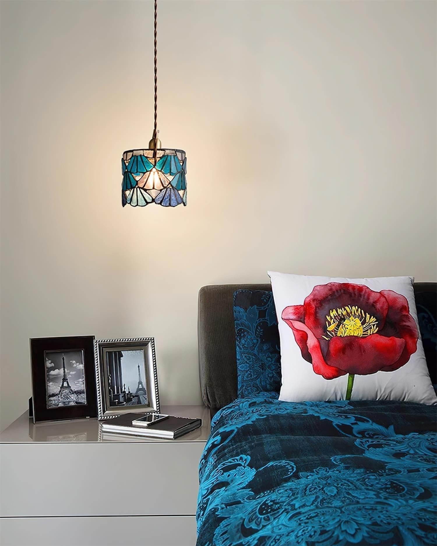 Tiffany Pendant Light Classic Design - Lamp Copper