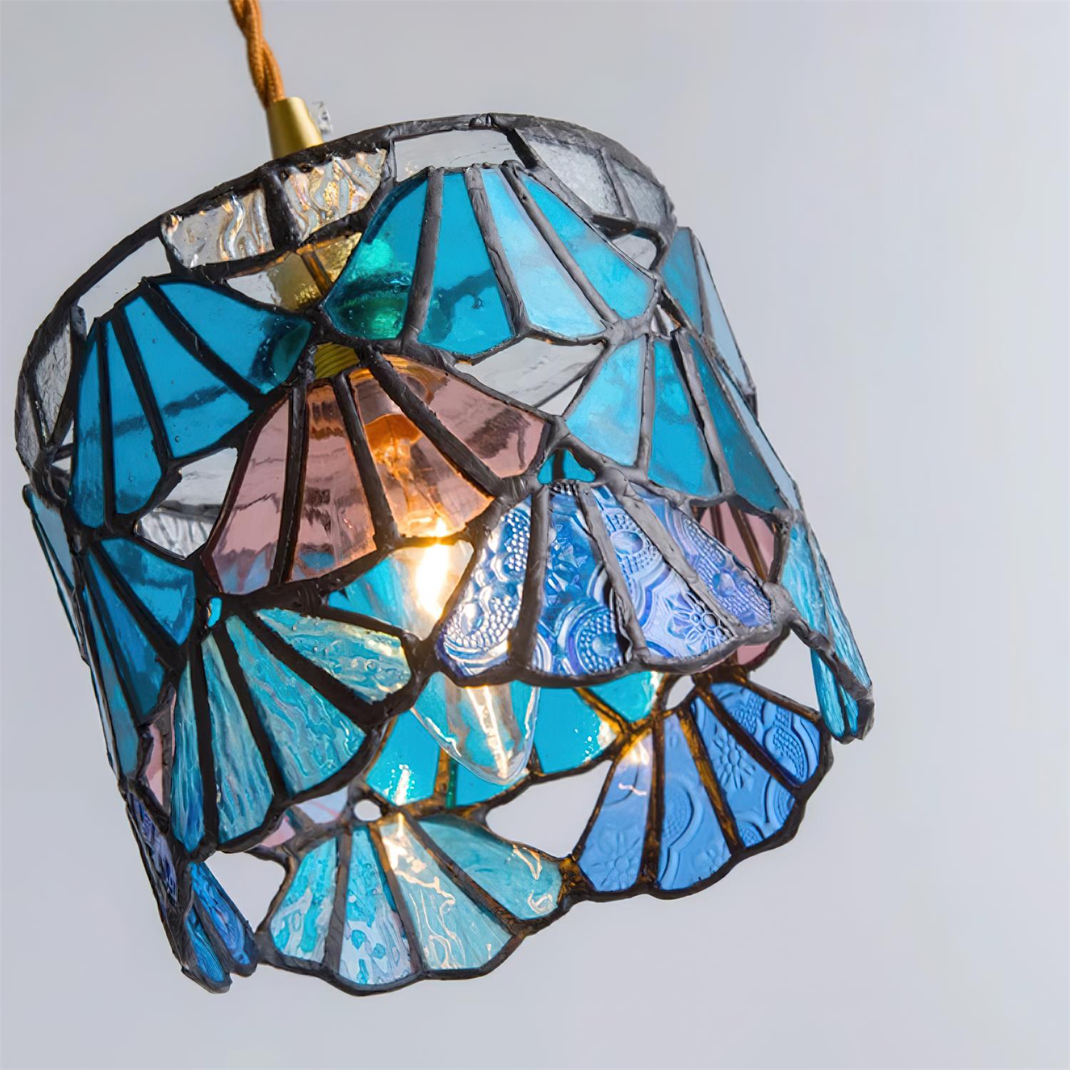 Tiffany Pendant Light Classic Design - Lamp Copper