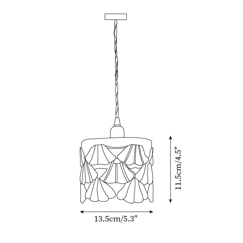 Tiffany Pendant Light Classic Design - Lamp Copper