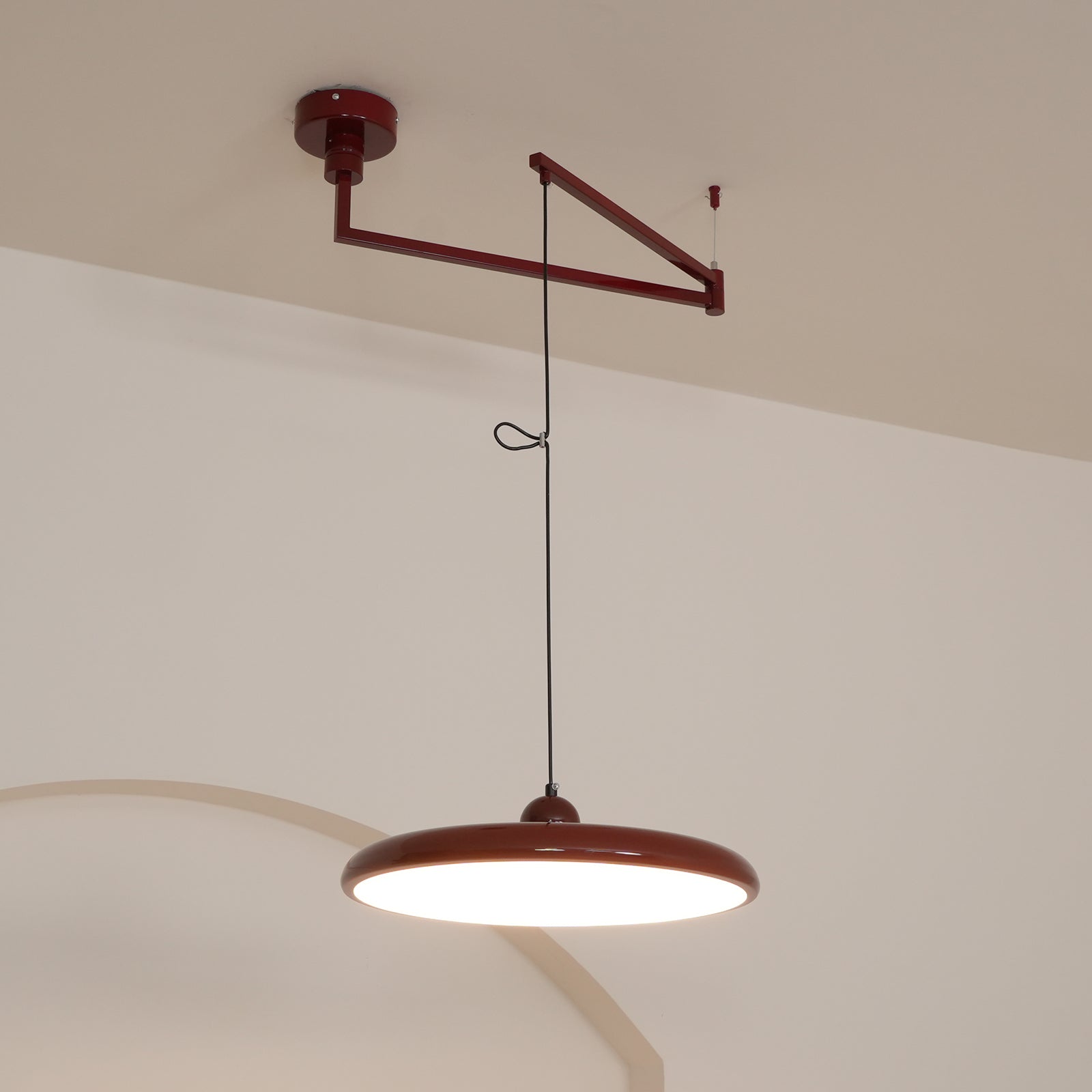 Flux Pendant Lights Morandi Adjustable Arm - Lamp Copper