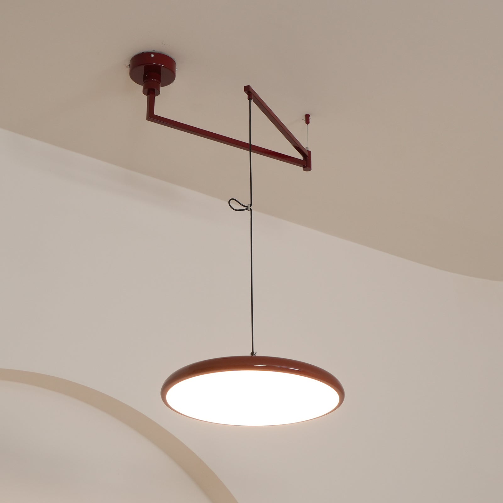 Flux Pendant Lights Morandi Adjustable Arm - Lamp Copper