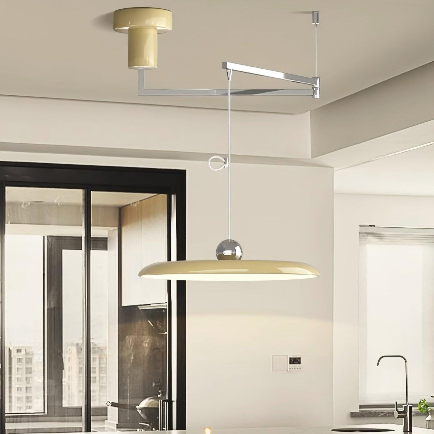 Flux Pendant Lights Morandi Adjustable Arm - Lamp Copper