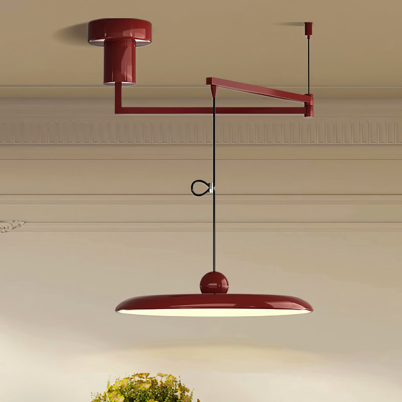 Flux Pendant Lights Morandi Adjustable Arm - Lamp Copper