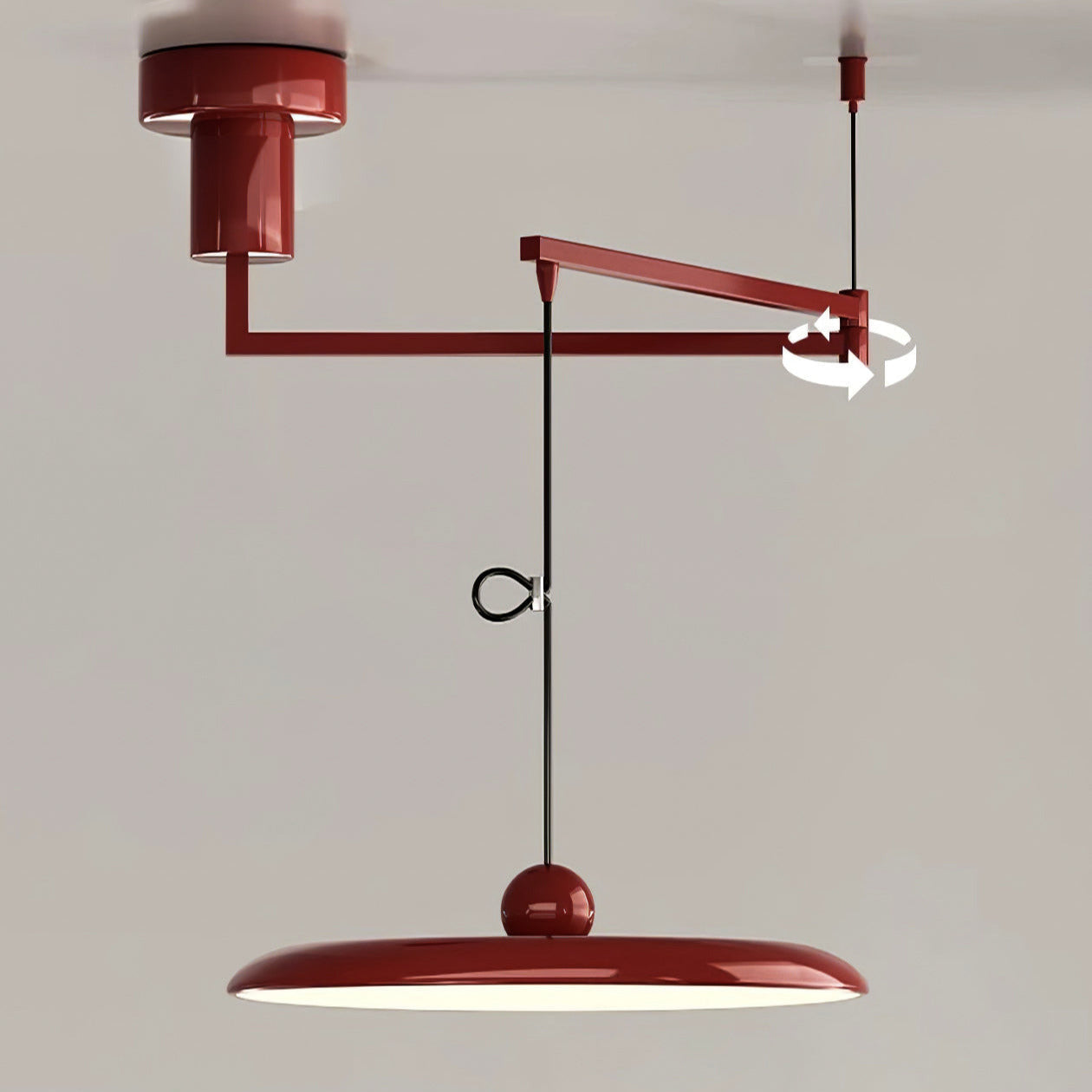 Flux Pendant Lights Morandi Adjustable Arm - Lamp Copper