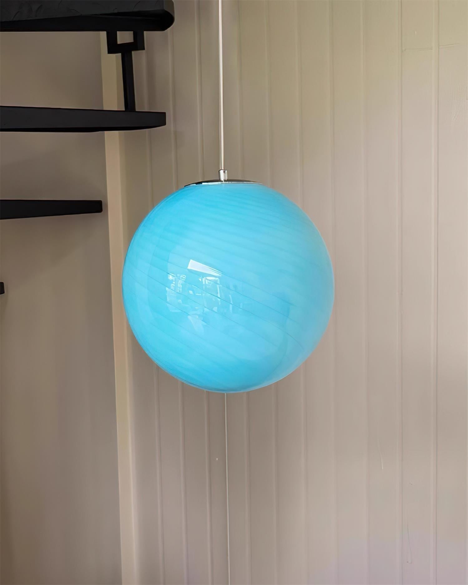 Joliv Glass Globe Pendant Lamp - Lamp Copper