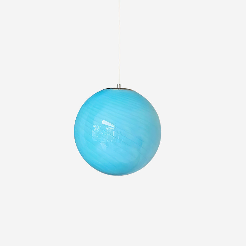 Joliv Glass Globe Pendant Lamp - Lamp Copper