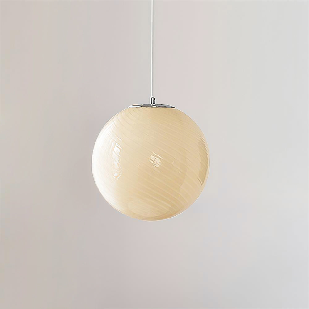 Joliv Glass Globe Pendant Lamp - Lamp Copper