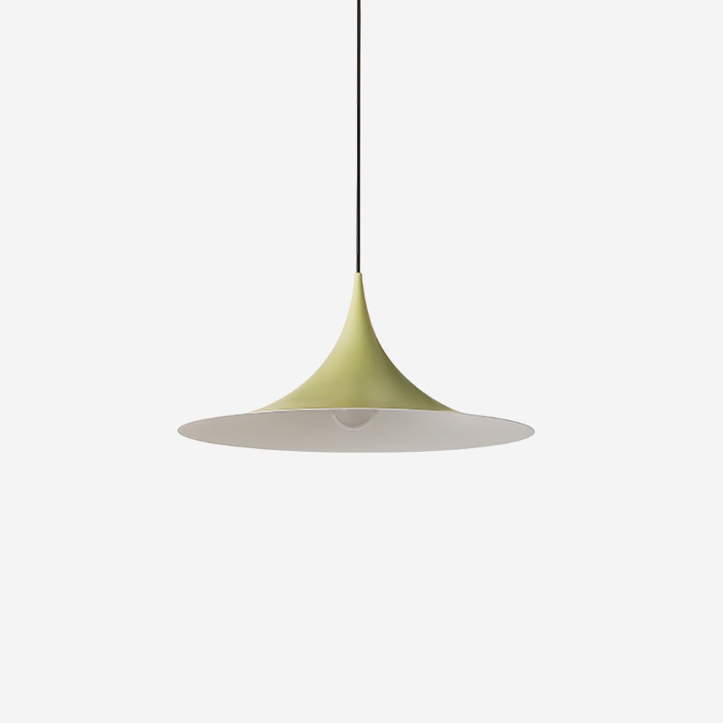 Pendant Lamp Slim Neck and Wide Flare Contemporary Dining - Lamp Copper