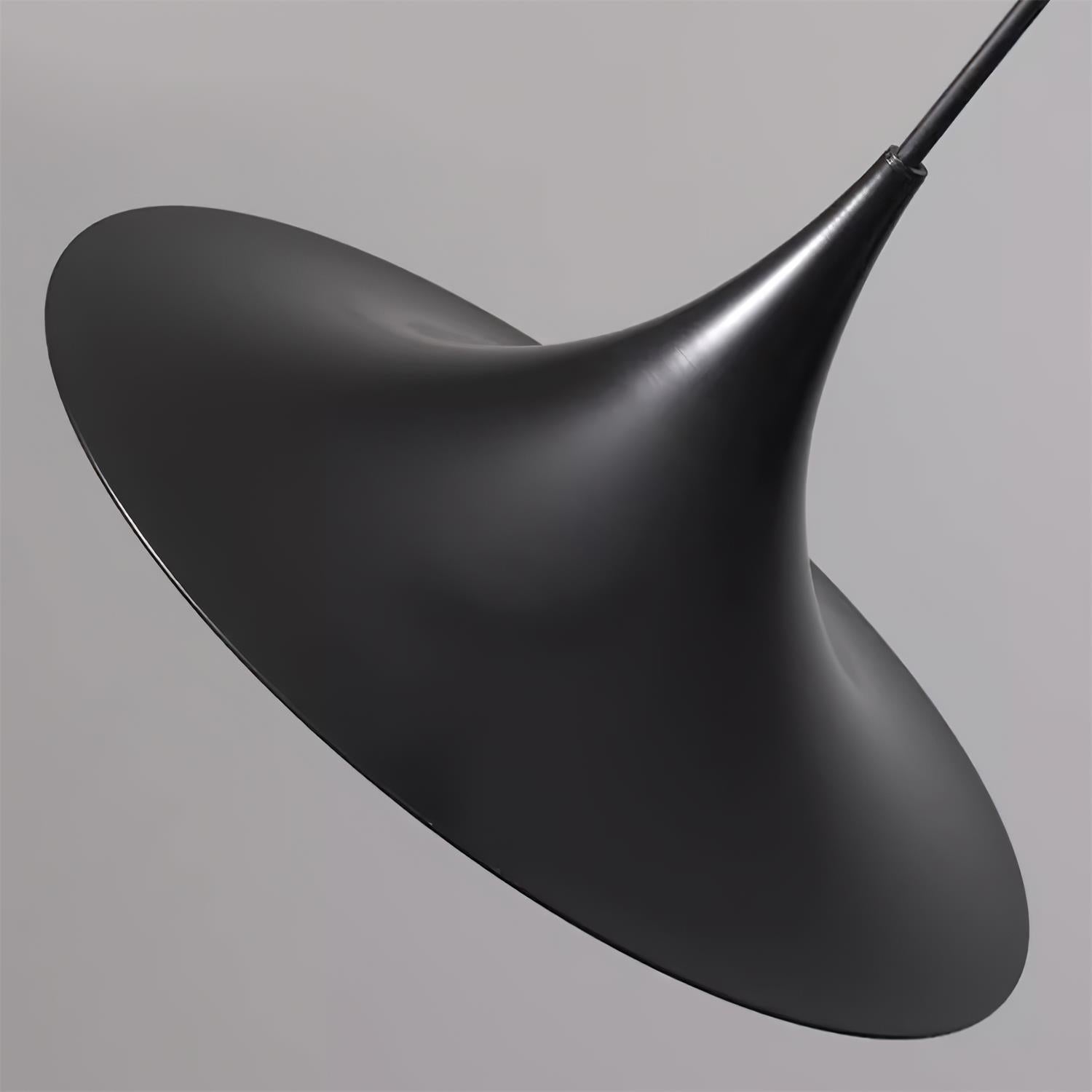 Pendant Lamp Slim Neck and Wide Flare Contemporary Dining - Lamp Copper