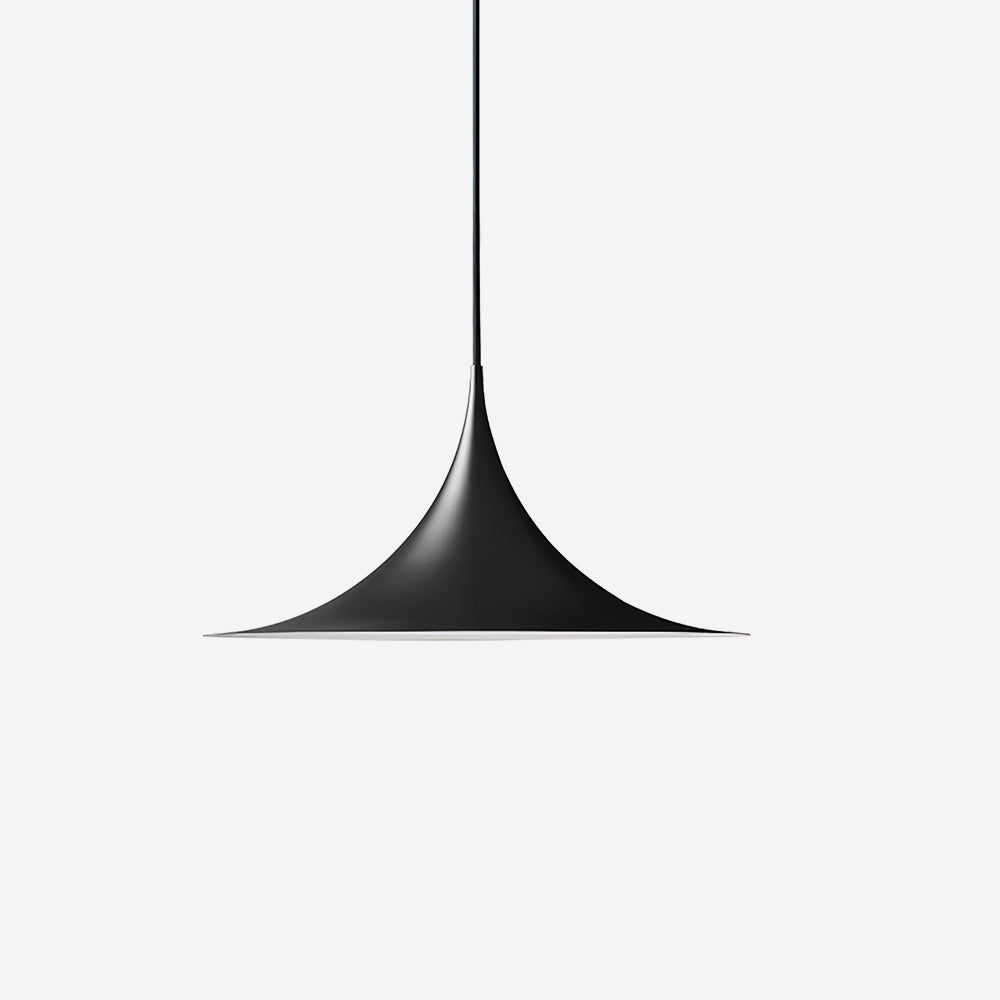 Pendant Lamp Slim Neck and Wide Flare Contemporary Dining - Lamp Copper