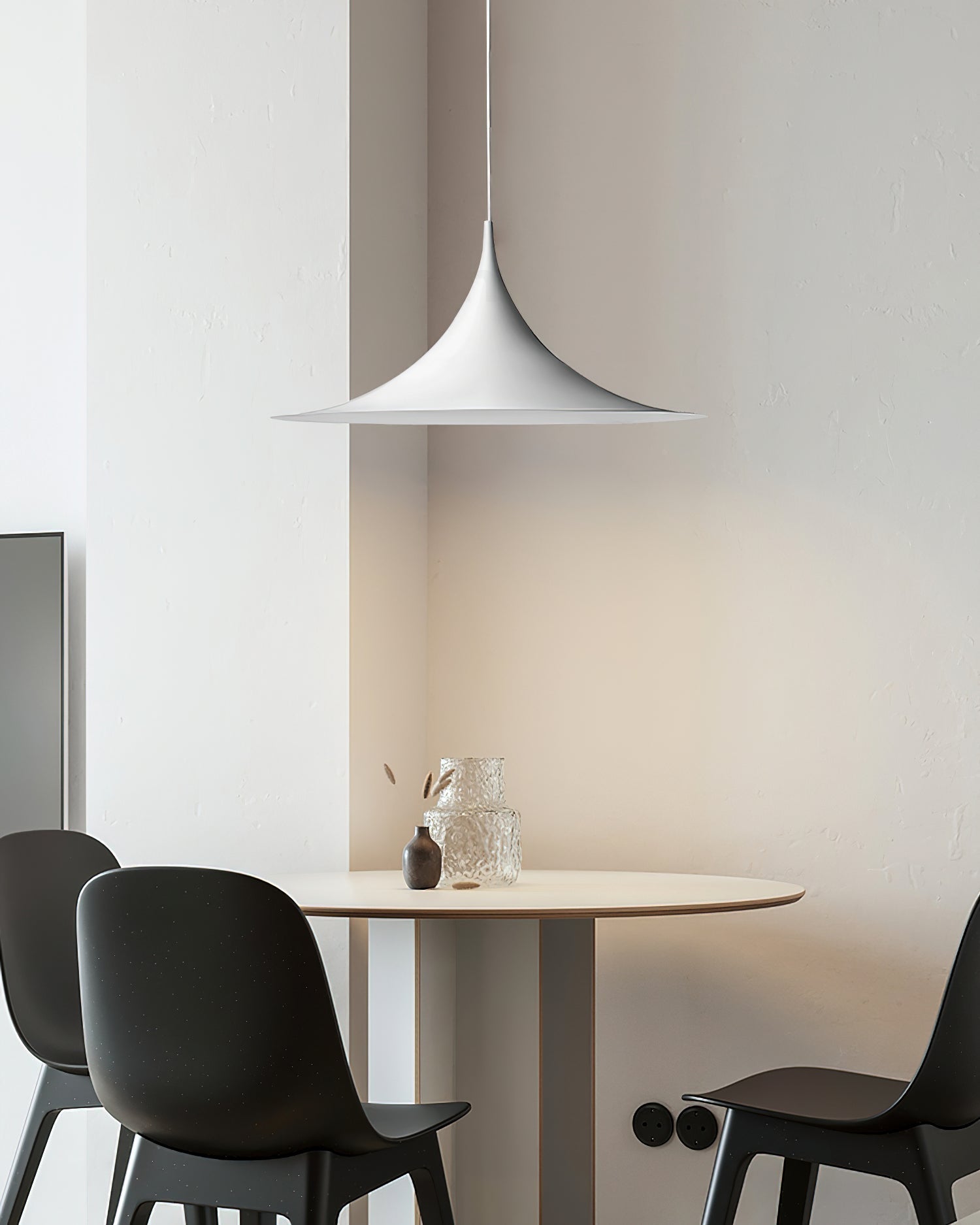 Pendant Lamp Slim Neck and Wide Flare Contemporary Dining - Lamp Copper