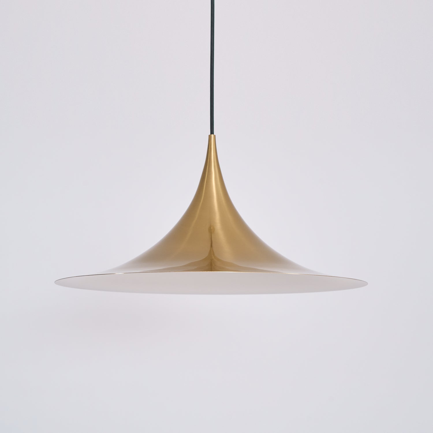 Pendant Lamp Slim Neck and Wide Flare Contemporary Dining - Lamp Copper