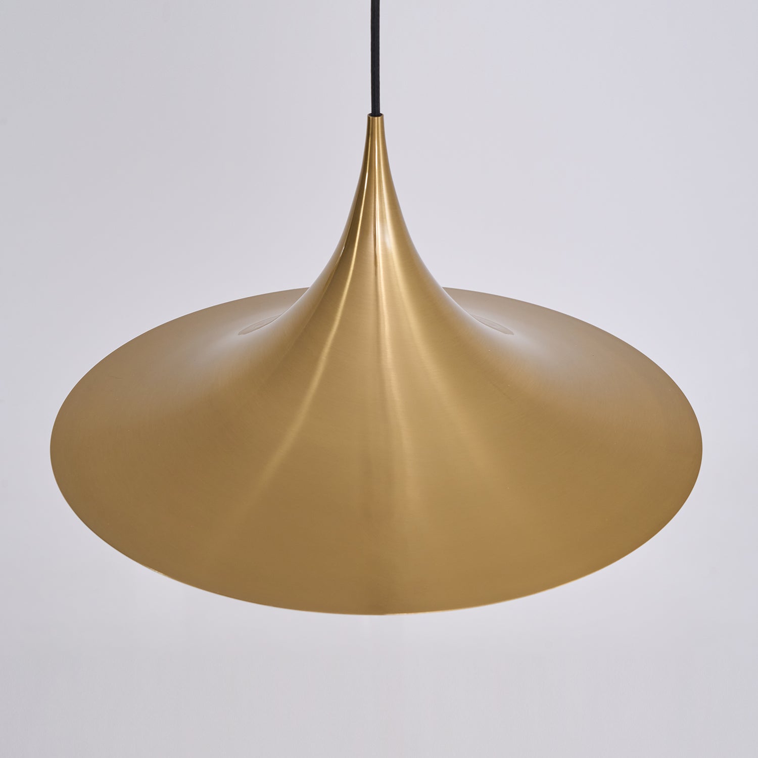 Pendant Lamp Slim Neck and Wide Flare Contemporary Dining - Lamp Copper
