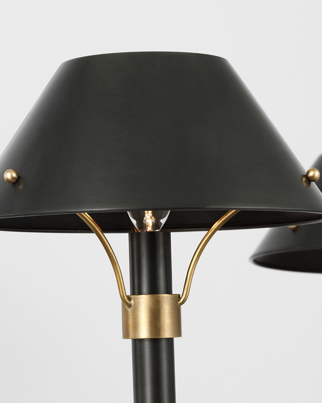 Turlington Vintage Industrial Brass Metal Chandelier - Lamp Copper